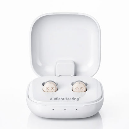 AudientHearing® Finally Hear Conversations Clearly — Without Bulky Hearing Aids.
